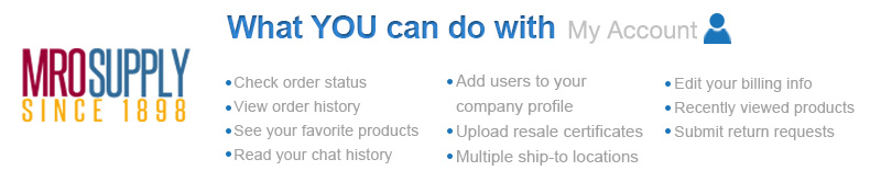 My Account Advantages